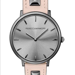Rebecca Minkoff Women’s Blush Leather Watch 35mm